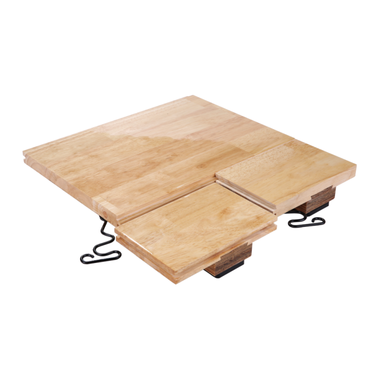 تجميع أرضيات خشبية من خشب القيقب لكرة السلة