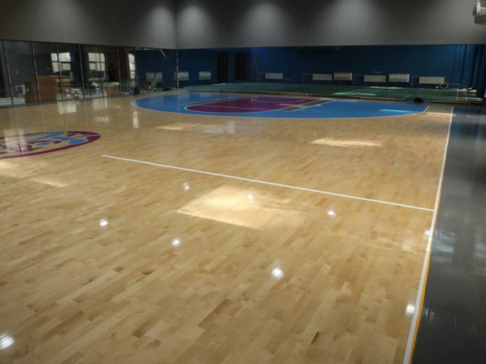 خشب الصنوبر المستوي لملاعب الكرة الطائرة