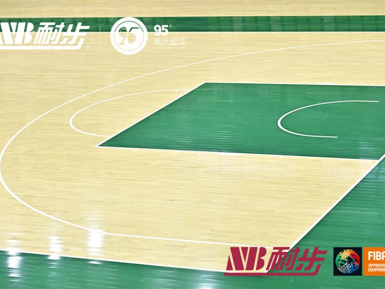 تجميع الأرضيات الخشبية للكرة الطائرة الصنوبرية LVL