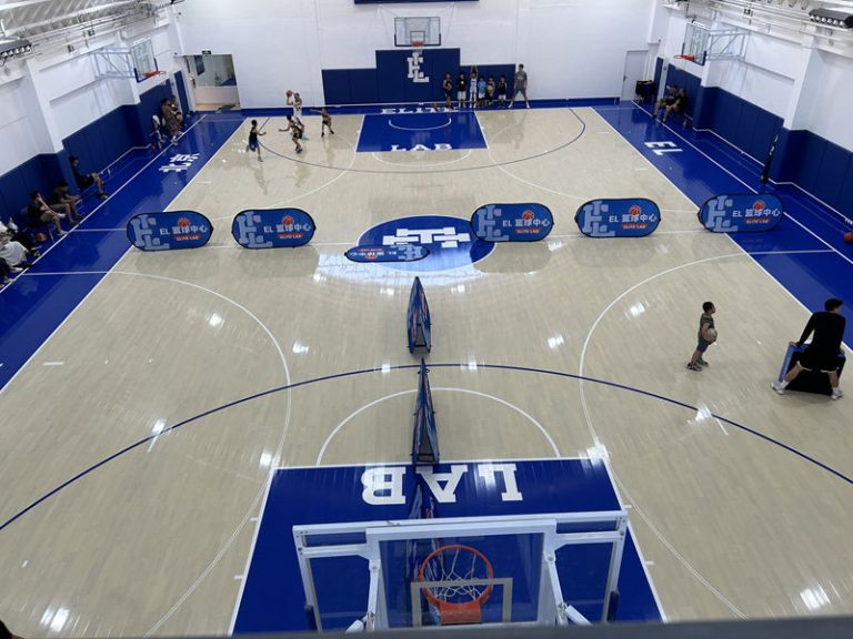 تجميع أرضيات خشبية لكرة السلة هيفيا