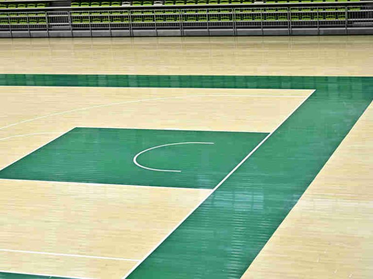 أرضيات خشبية لكرة السلة