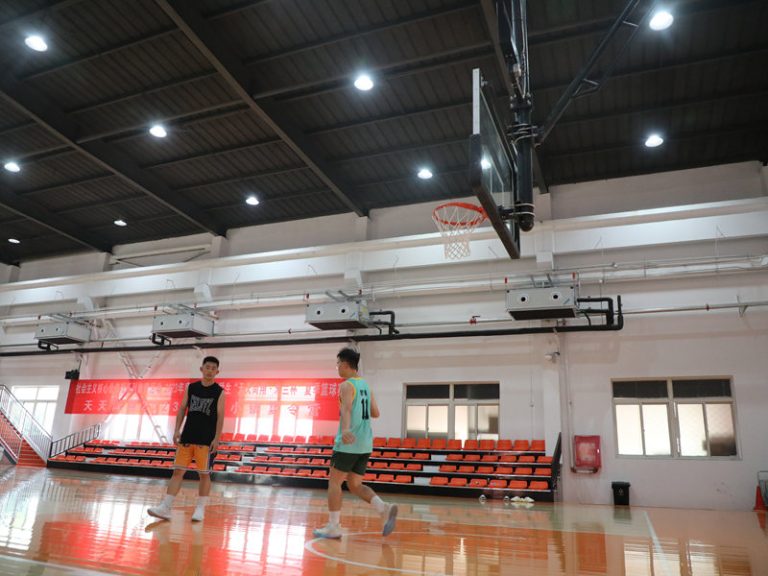 أرضيات خشبية محمولة من خشب الزان لكرة السلة