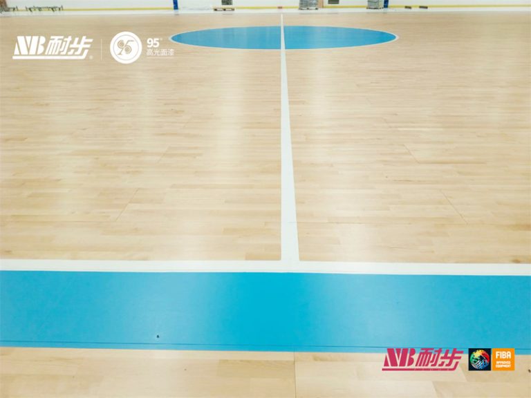 أرضيات خشبية مجمعة من خشب الزان للكرة الطائرة LVL