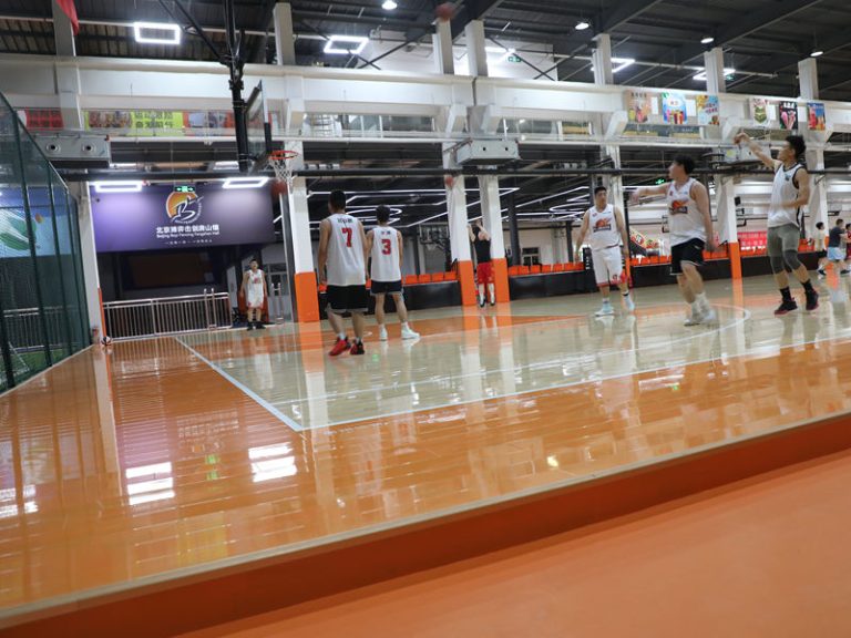 أرضيات خشبية من خشب القيقب LVL لكرة السلة